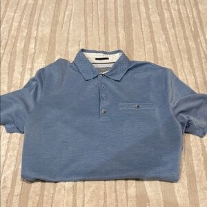 Ted Baker London Light Blue Polo Shirt
